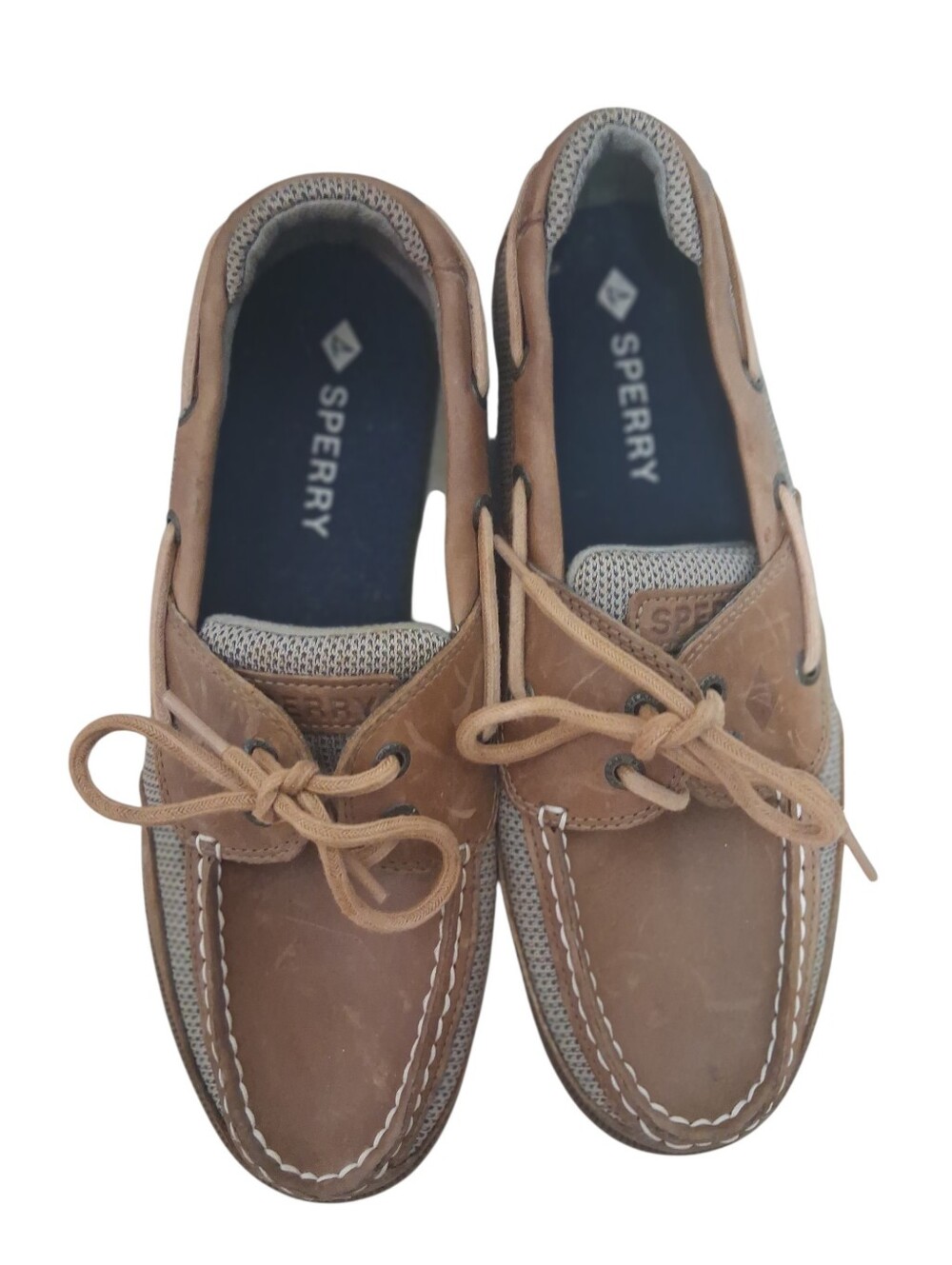 Sperry Brown Leather Men’s Boat Shoes